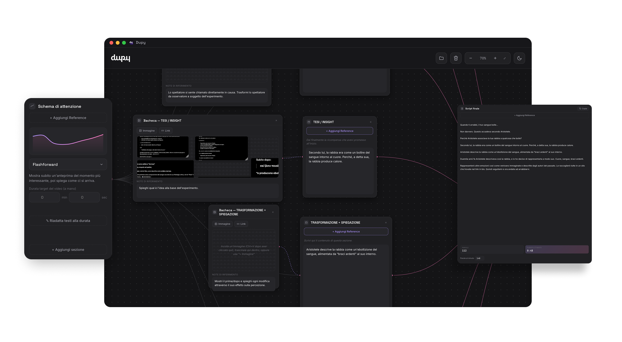 DUPY Pro — Script Builder